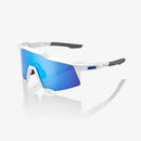 100% Speedcraft Matte White Sunglasses