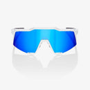 100% Speedcraft Matte White Sunglasses