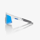 100% Speedcraft Matte White Sunglasses
