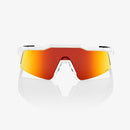 100% Speedcraft Matte White Sunglasses