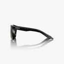 100% Renshaw Sunglasses - Polished Black