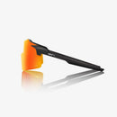 100% Aerocraft Soft Tact Sunglasses HiPER Red Mirror Lens