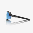 100% Slendale Matte Black Sunglasses