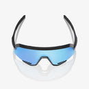 100% Slendale Matte Black Sunglasses