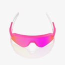 100% Slendale Sl Satin Pitaya - HiPER Vital Pink Mirror Lens Sport Sunglasses
