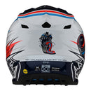 SE4 POLYACRYLITE HELMET SKOOLY BLUE / ORANGE