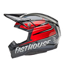Bell MOTO-10 SPHERICAL Fasthouse DITD 25 Grey/Red