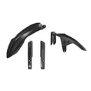 PLASTICS RTECH 3 PIECE FRONT FENDER & FORK BLACK YAMAHA XT700Z TENERE 19-24