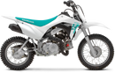 Honda CRF110F White/Aqua