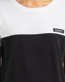 Unit T-shirt Ladies Vacate Black/White - XS