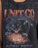 Unit Muscle Shirt Ladies Panther - Medium