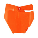 NUMBER PLATE RTECH ORANGE KTM 50 SX 16-24 SX-E 20-24