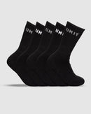 Respond Bamboo Hi Lux Socks - 5 Pack