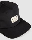 Unit Mens Cap Courtz - Black