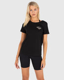 Unit T-Shirt Ladies Broken - Black - XS
