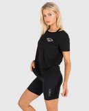 Unit T-Shirt Ladies Broken - Black - XS