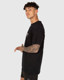 Unit T-shirt Mens Savage - Black - Medium