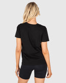 Unit T-shirt Ladies Echo - Black