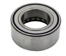 The ALL BALLS WHEEL BEARING KIT FRONT HONDA TRX420 FA TRX420FE TRX500 FA FE FM TRX520 from Vertex is displayed against a white background. The cylindrical metal assembly showcases a smooth outer casing, characteristic of high-speed bearings, with an open center that reveals small internal ball bearings and a slightly darker inner ring for enhanced precision and durability.