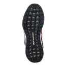 Introducing the ALPINESTARS Meta Road v2 Shoes: red and black athletic shoes with a white sole. These durable, lightweight shoes feature branding on the side, a logo, and breathable mesh for comfort. With black laces and textured tread, they provide excellent grip for all activities.