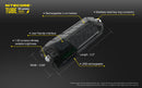 NITECORE TUBE V2 LED KEY CHAIN FLASHLIGHT BLACK