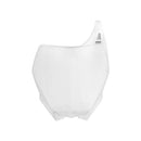 NUMBER PLATE RTECH WHITE YAMAHA YZ125 06-14 YZ250 06-14 YZ250F 06-09 YZ450F 06-09