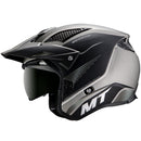 MT District SV Post Matt Black Grey