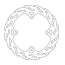 BRAKE DISC REAR MOTO MASTER FLAME 240MM HONDA