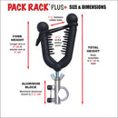 Pack Rack Plus Single ATV Gun & Bow Rack