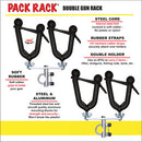 Pack Rack Double ATV Gun & Bow Rack