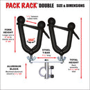 Pack Rack Double ATV Gun & Bow Rack