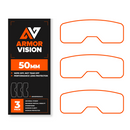 50MM ARMOR VISION 2.0 HPPF GOGGLE LENS PROTECTIVE FILM