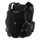 The Troy Lee Designs ROCKFIGHT CE FLEX CHEST PROTECTOR BLACK is a lightweight, ventilated chest protector with impact absorption and adjustable straps—ideal for sports or motorcycling safety.