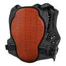 The Troy Lee Designs ROCKFIGHT CE FLEX CHEST PROTECTOR BLACK is a lightweight, ventilated chest protector with impact absorption and adjustable straps—ideal for sports or motorcycling safety.