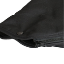 A pair of black Oilskin Fur Lined ATV Mitts by STYX MILL, designed for scooters or bicycles, with inner fur lining. One mitt displays the "CITYHORN" label in red and white text, shown on a white background.