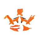 PLASTICS KIT RTECH 6 PIECE ORANGE BLACK KTM SX SXF