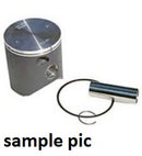 PISTON KIT VERTEX 53.96MM FLAT TOP 12 DEGREE HEAD