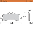 BRAKE PADS MOTO MASTER FRONT ROAD PRO SINTERED DUCATI KAWASAKI KTM MV SUZUKI YAMAHA