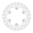 BRAKE DISC REAR MOTO MASTER NITRO 220MM GAS GAS HONDA HUSABERG HUSQVARNA KAWASAKI KTM SHERCO SUZUKI