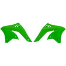 RADIATOR SHROUDS RTECH GREEN KAWASAKI KX250F 06-08