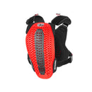 Introducing the Alpinestars A-5 Plasma Chest Protector by ALPINESTARS: a sleek black and red chest protector with adjustable shoulder and side straps. It is designed with enhanced breathability through a ventilated design and features a prominent logo on the front, ensuring dependable protection for activities such as motocross or biking.
