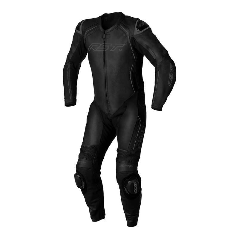 RST S1 CE LEATHER SUIT [BLACK/BLACK]