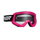 GOGGLE S26 THOR MX YOUTH COMBAT FLURO PINK/BLACK