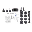 SW MOTECH ALUMINIUM RACK ADAPTER PLATE QUICK LOCK FOR GIVI MONOKEY MODELS