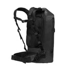 The Ixon A-RIVER 35 Backpack Black from IXON boasts a 35-litre capacity and features padded shoulder straps, adjustable chest and waist straps, and a sleek rectangular design. This waterproof backpack is perfect for outdoor activities or travel, thanks to its water-resistant finish and versatile removable straps.