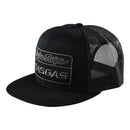 TLD GASGAS TEAM SNAPBACK STOCK HAT BLACK