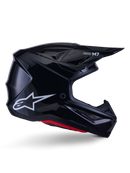 Alpinestars S M7 Motocross Helmet (Black Glossy)
