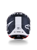 Alpinestars S M7 Dasher MX Helmet (Black/White/Matte)