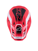Alpinestars M7 Deed MX Helmet (Red/Black/White/Glossy)