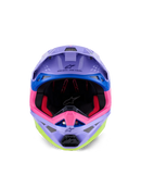 Alpinestars Supertech S M10 Motocross Helmet (Purple/Yellow/Pink)